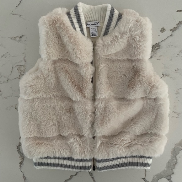 NWT 12-18 Month Faux Fur Vest - Picture 2 of 3